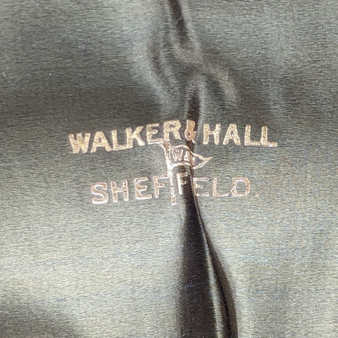 1915年頃 英国アンティーク シルバープレート ナプキンリング&ナイフレスト ペア 箱入り